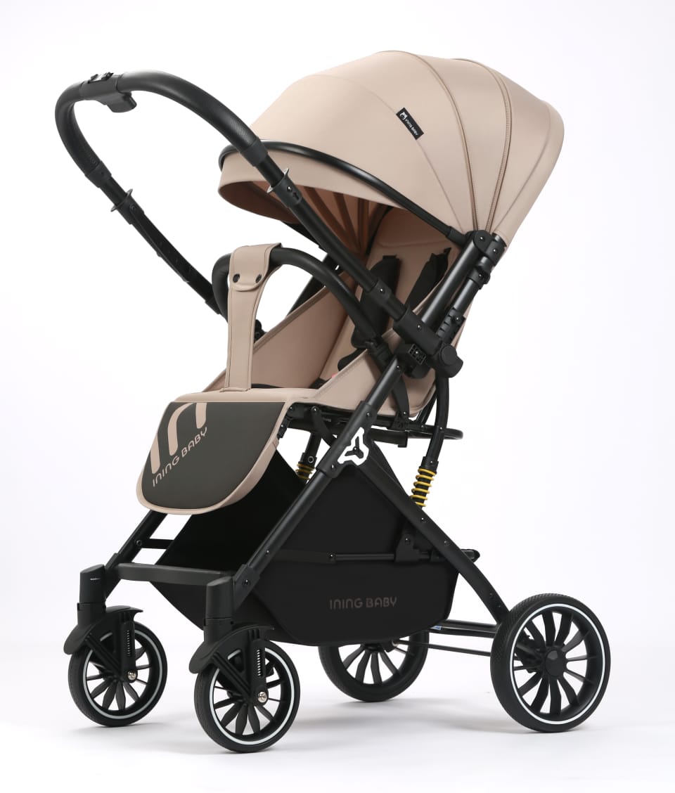 Коляска прогулочная Ining baby K313-2A Pro Khaki - фото 2