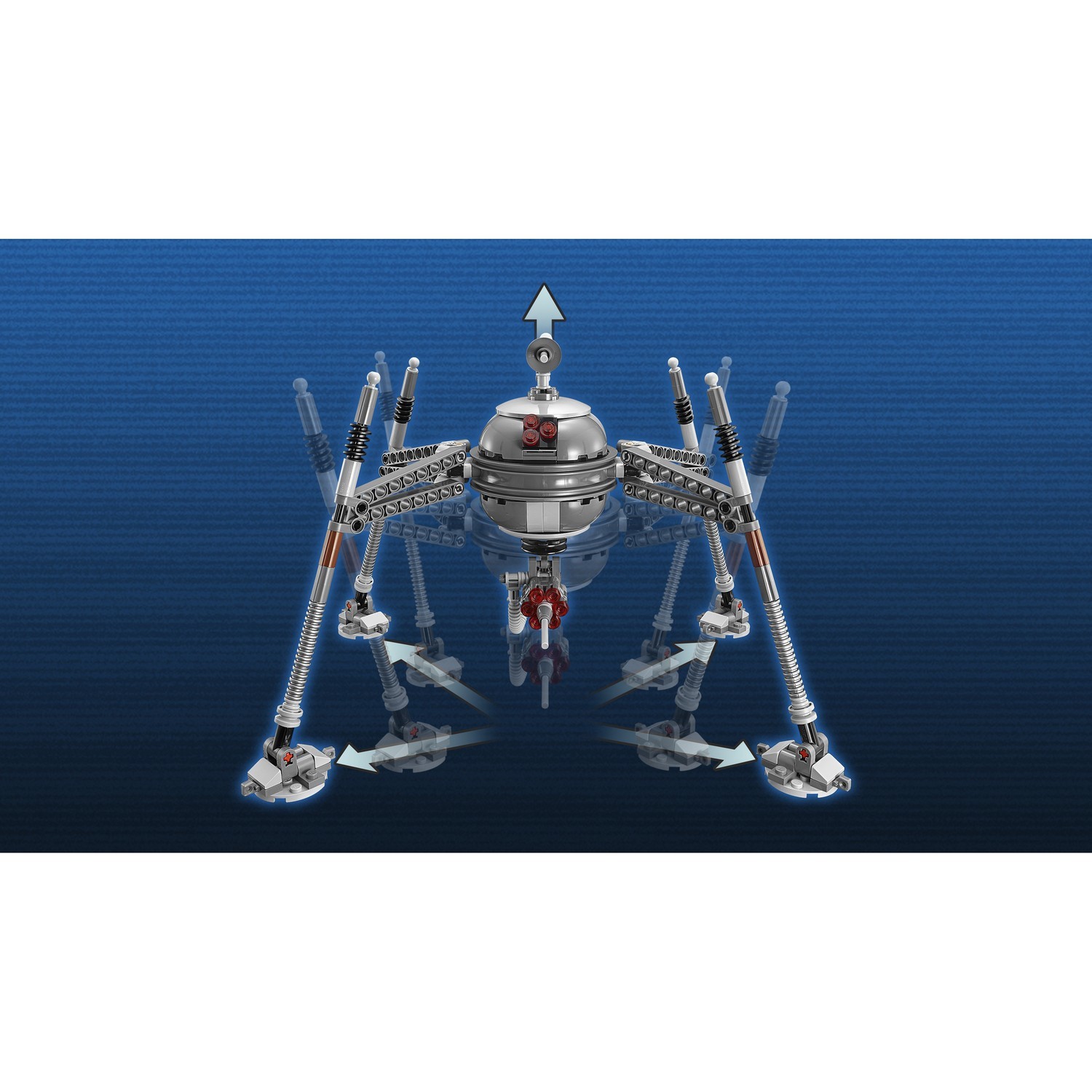Конструктор LEGO Star Wars Самонаводящийся дроид-паук блочный - фото 6