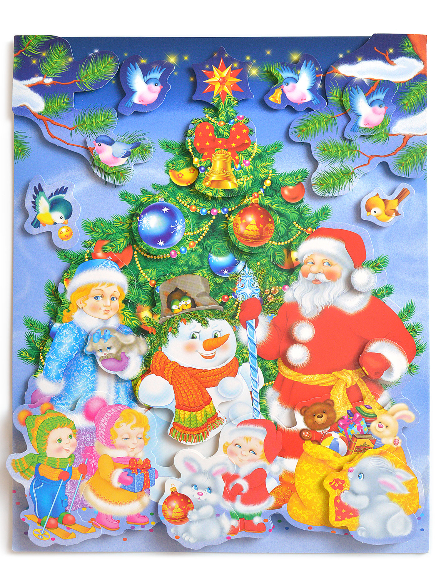 Набор для творчества Дрофа-Медиа Новый год аппликация - фото 8