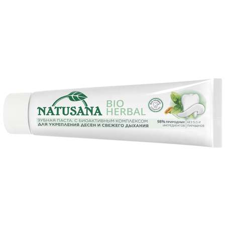 Зубная паста NATUSANA с фтором
