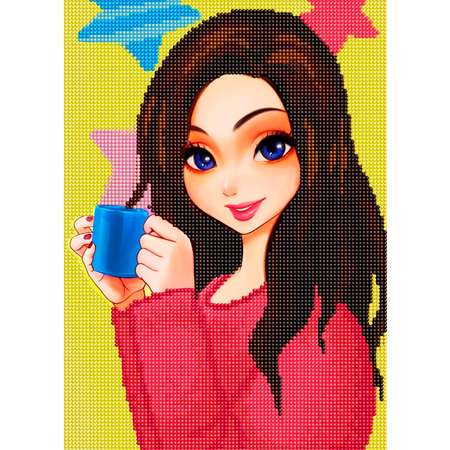 Алмазная мозаика KIKI Тёплый напиток