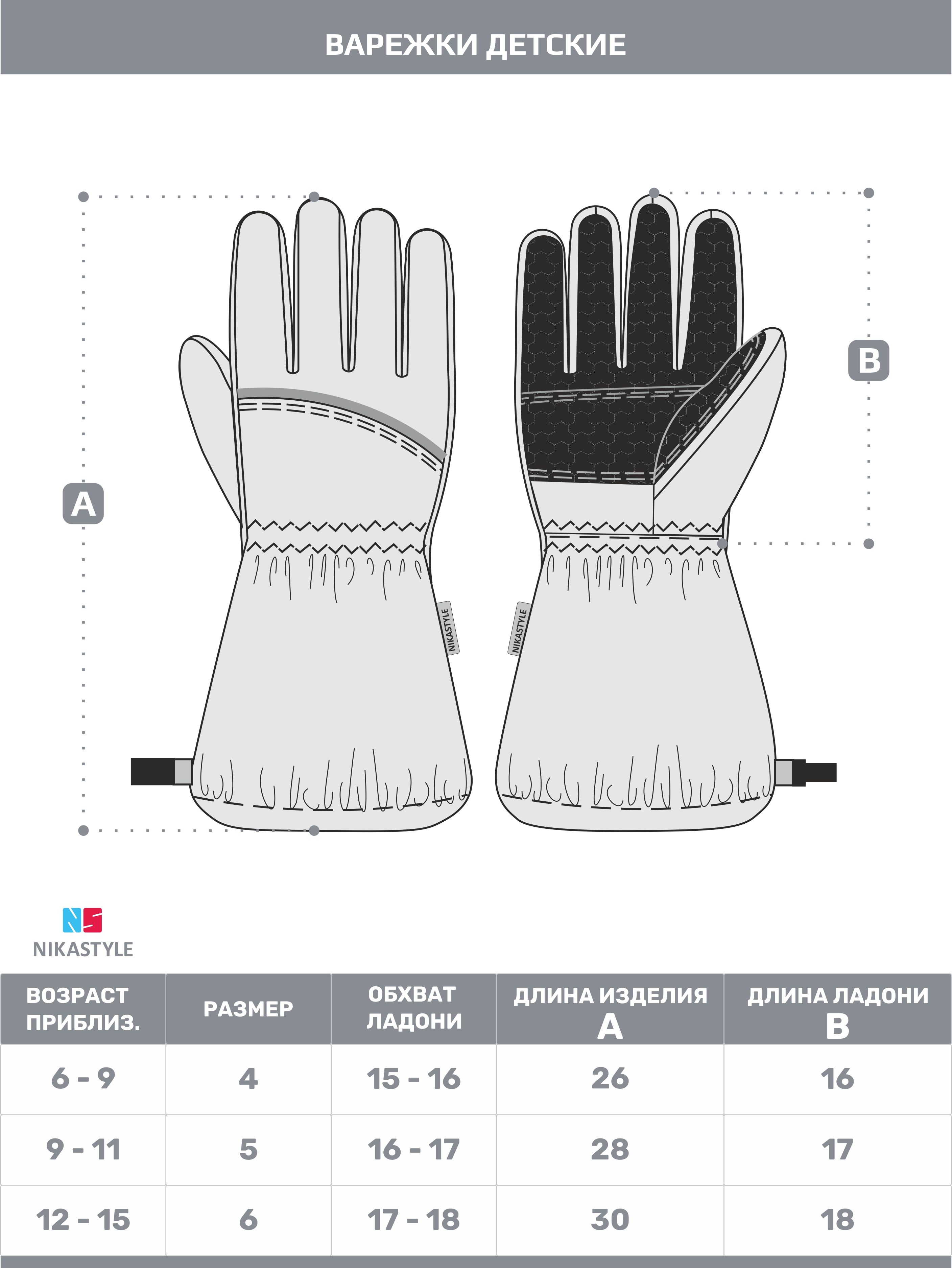 Перчатки NIKASTYLE 15з17525 розовый - фото 11