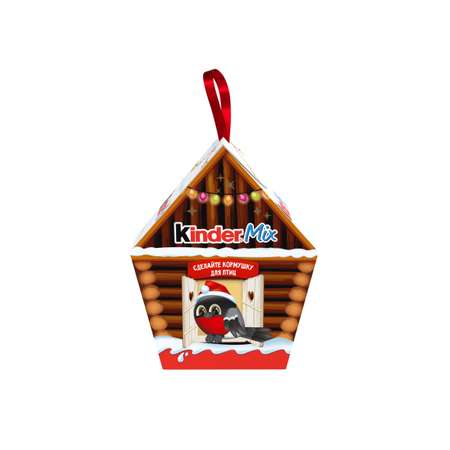 Набор подарочный Kinder Mix Кормушка для птиц 99г