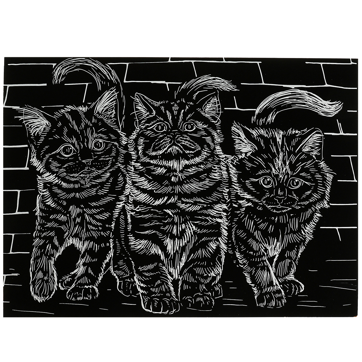 Гравюра Multiart Котята - фото 2