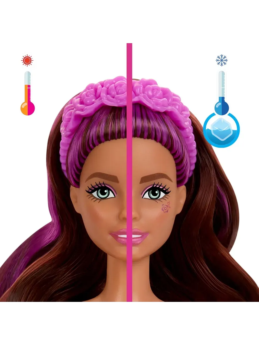 Кукла классическая Barbie Color Reveal Color Reveal высота 29 см HRK17 - фото 4