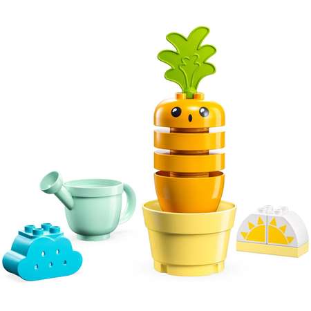 Конструктор LEGO DUPLO Growing Carrot блочный