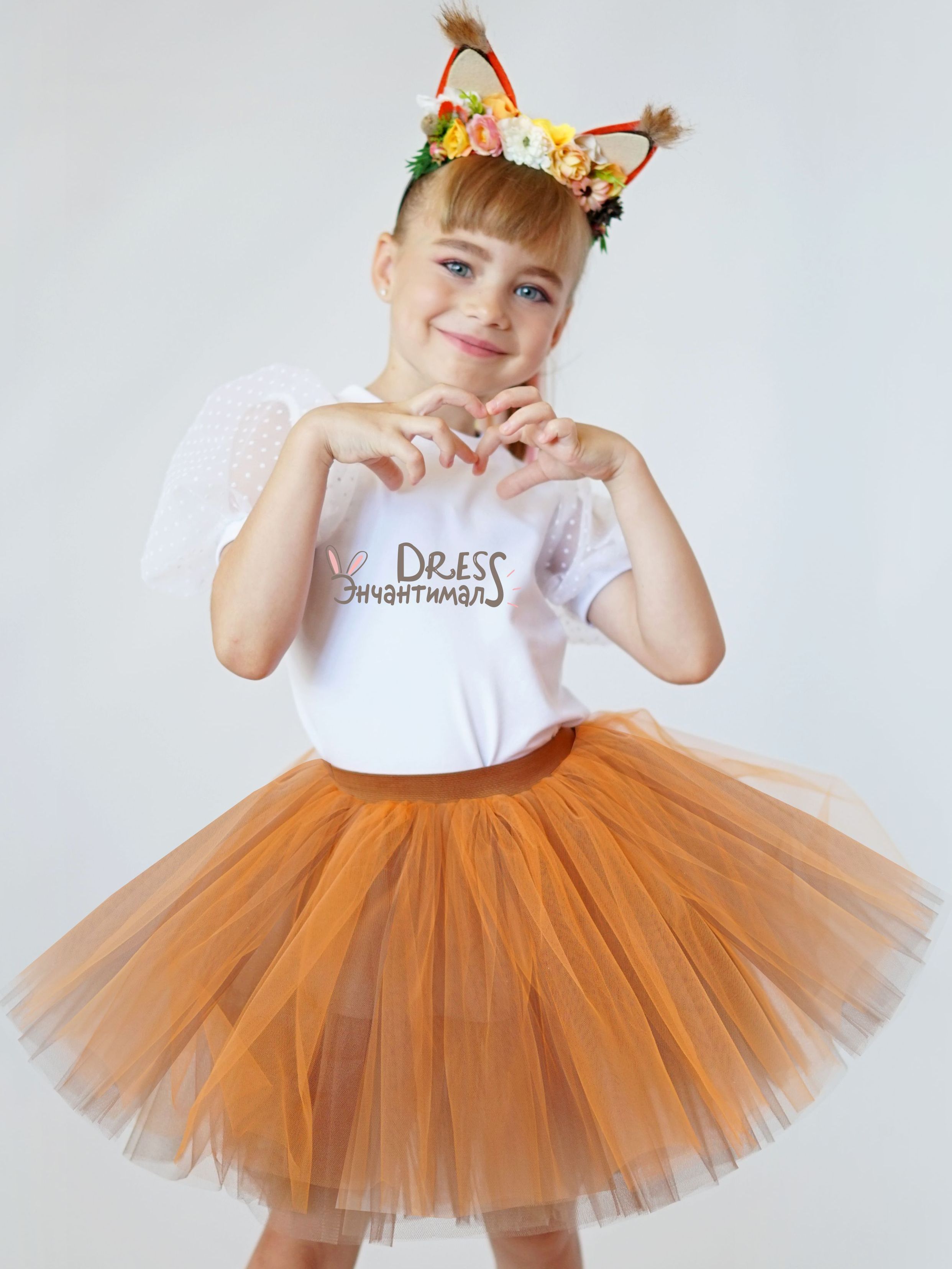 Карнавальный костюм Белка ЭнчантималсDress КосБелка - фото 1