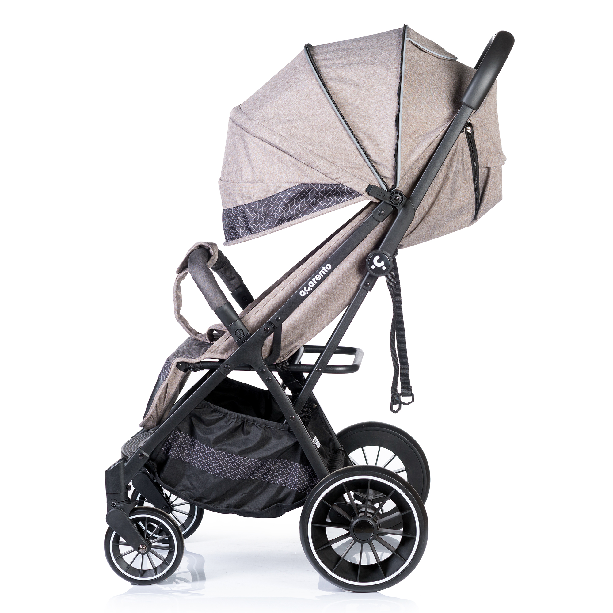 Коляска прогулочная Acarento Antero бежевый - фото 11