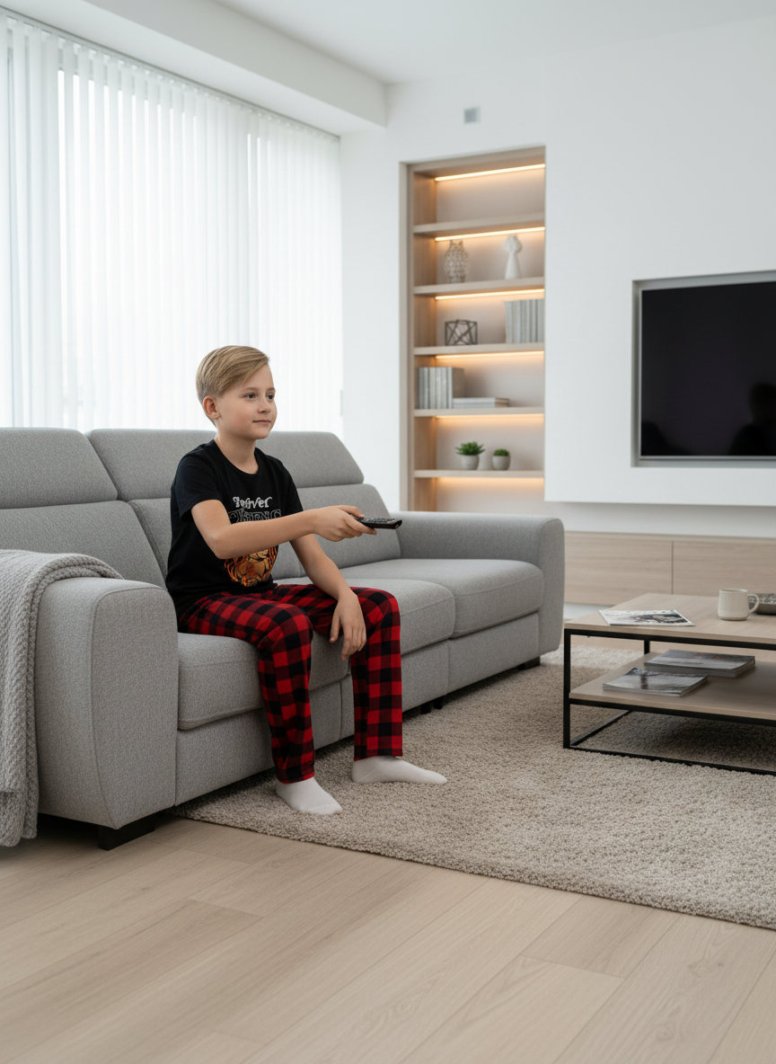 Пижама ULTRA 827п/1-Ул красный Forever - фото 5