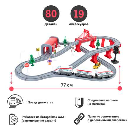 Набор железнодорожный Givito