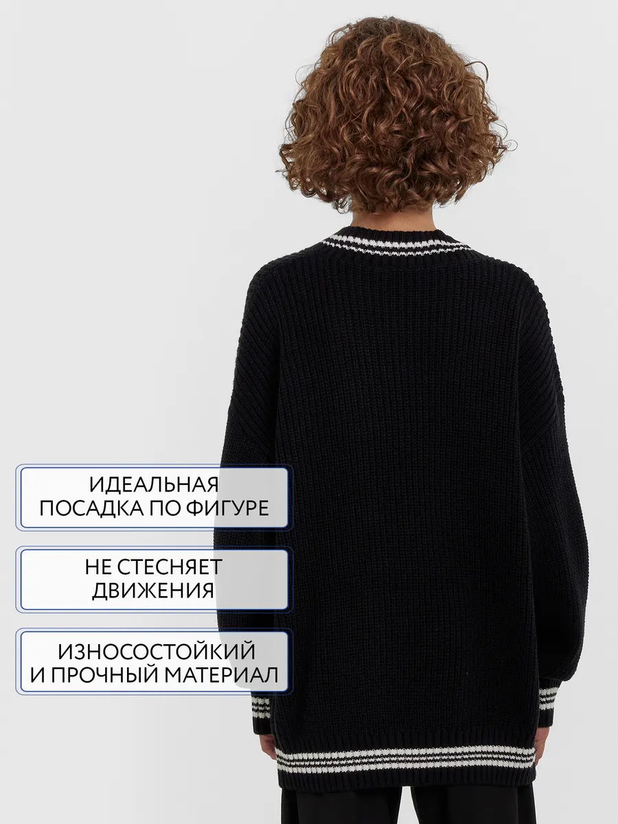 Джемпер Mark Formelle (Марк Формэль) 123450/черный - фото 7
