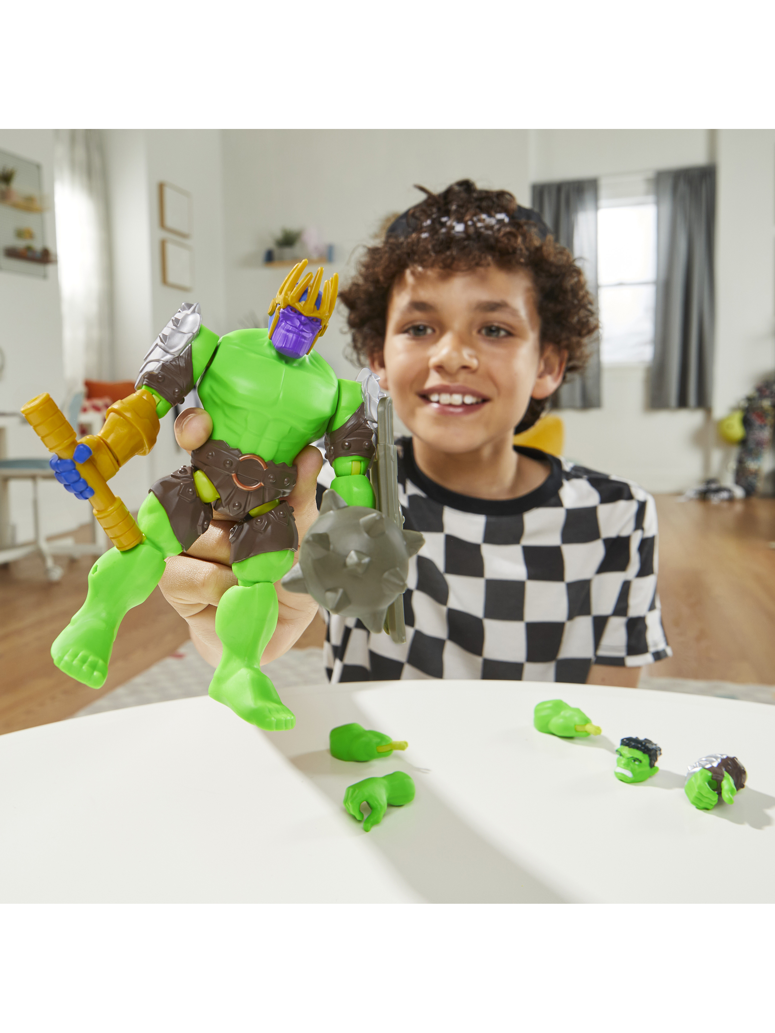 Фигурка Hasbro Делюкс MixMashers Hulk - фото 12