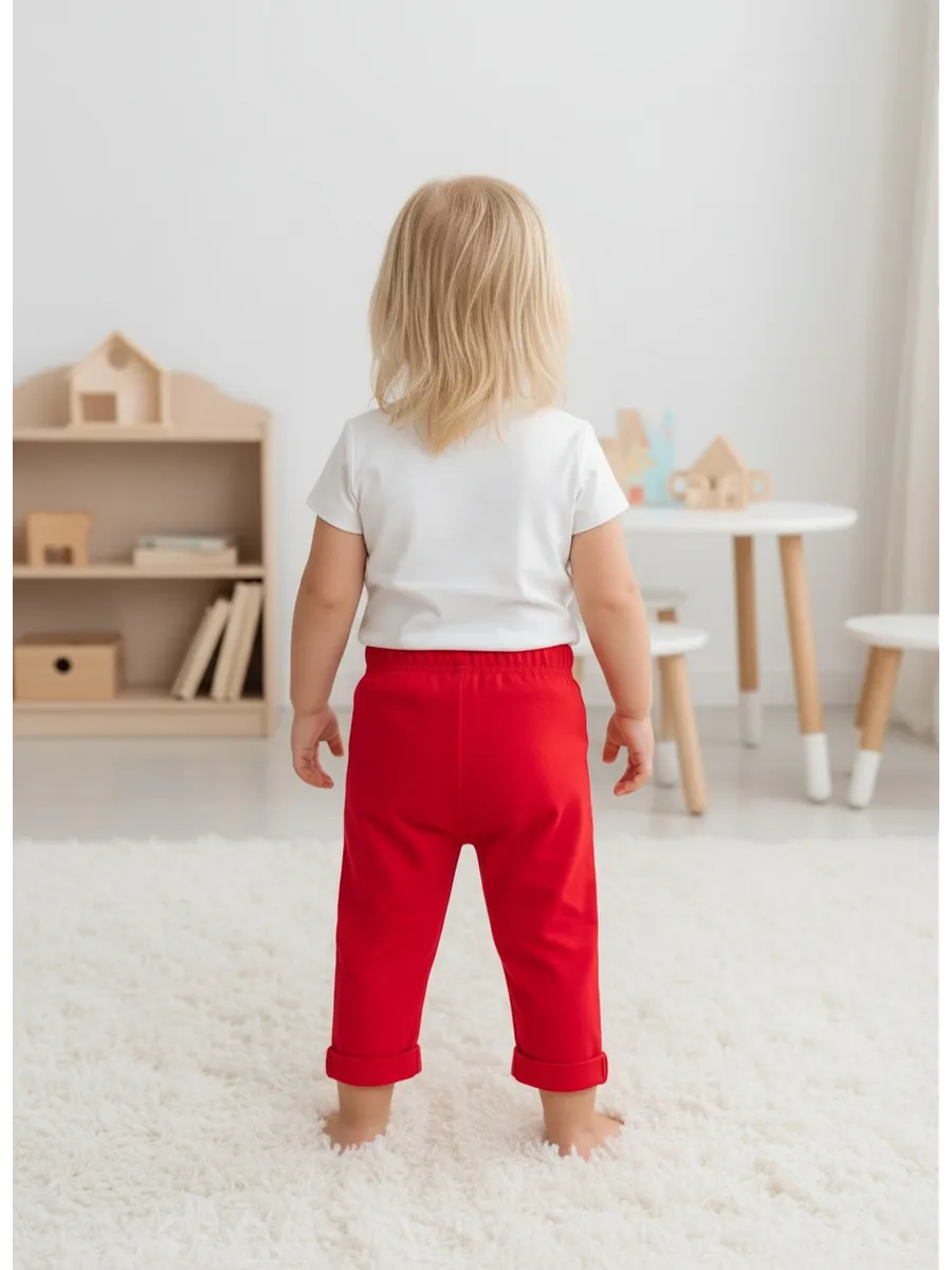 Штанишки Linas baby 1103-12 Фуксия - фото 6