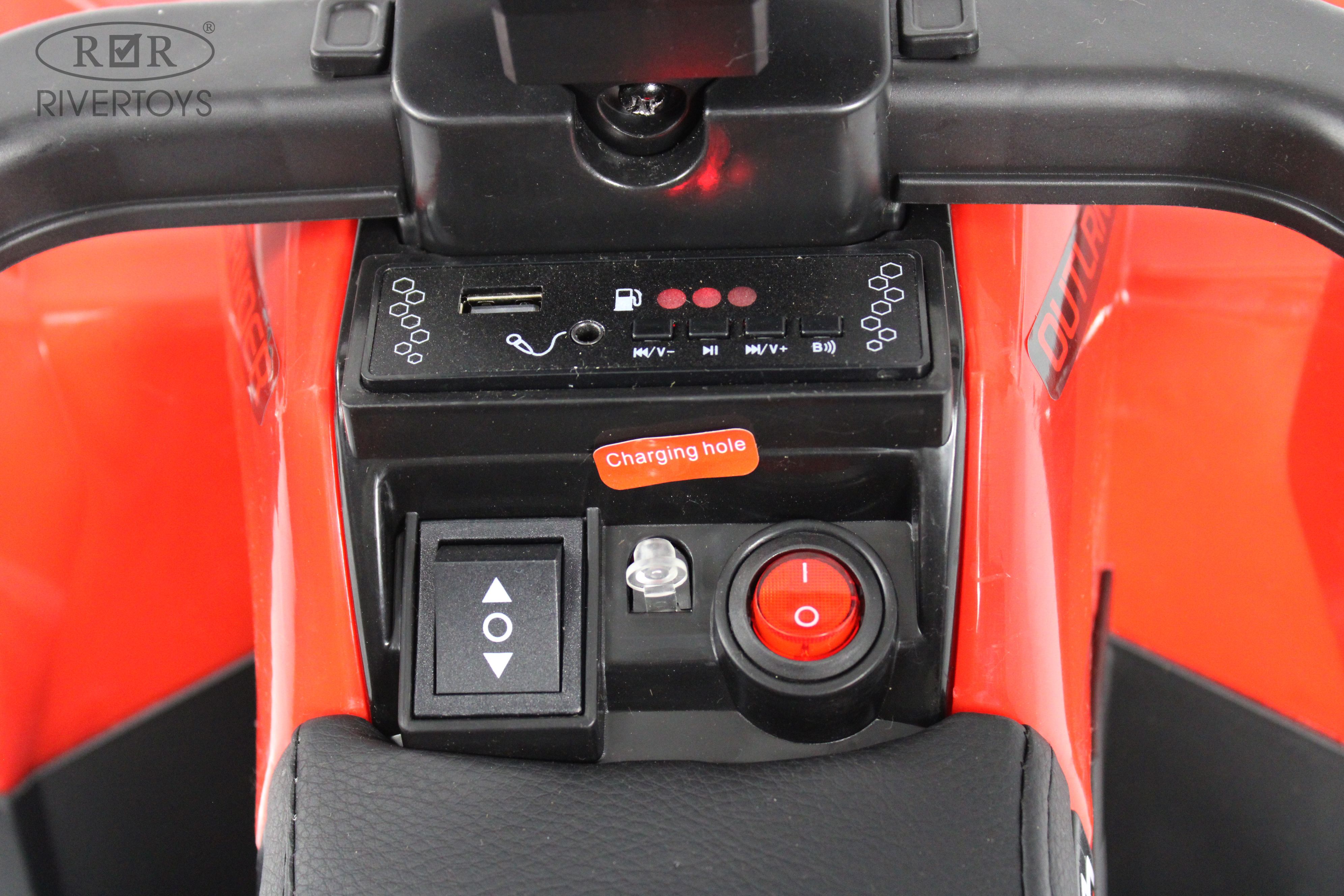 Электромобиль RIVERTOYS F003FF Red - фото 9