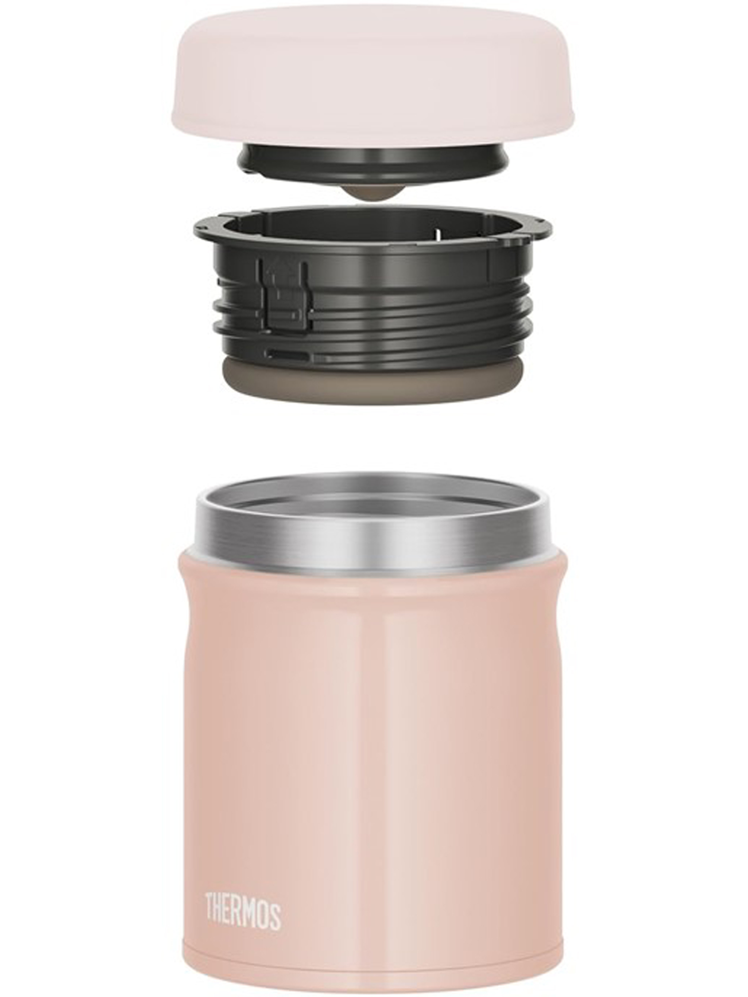 Термос для еды супа 300 мл THERMOS JEB-300 пудровый – нержавеющая сталь герметичный тепло/холод 5/7 часов - фото 7