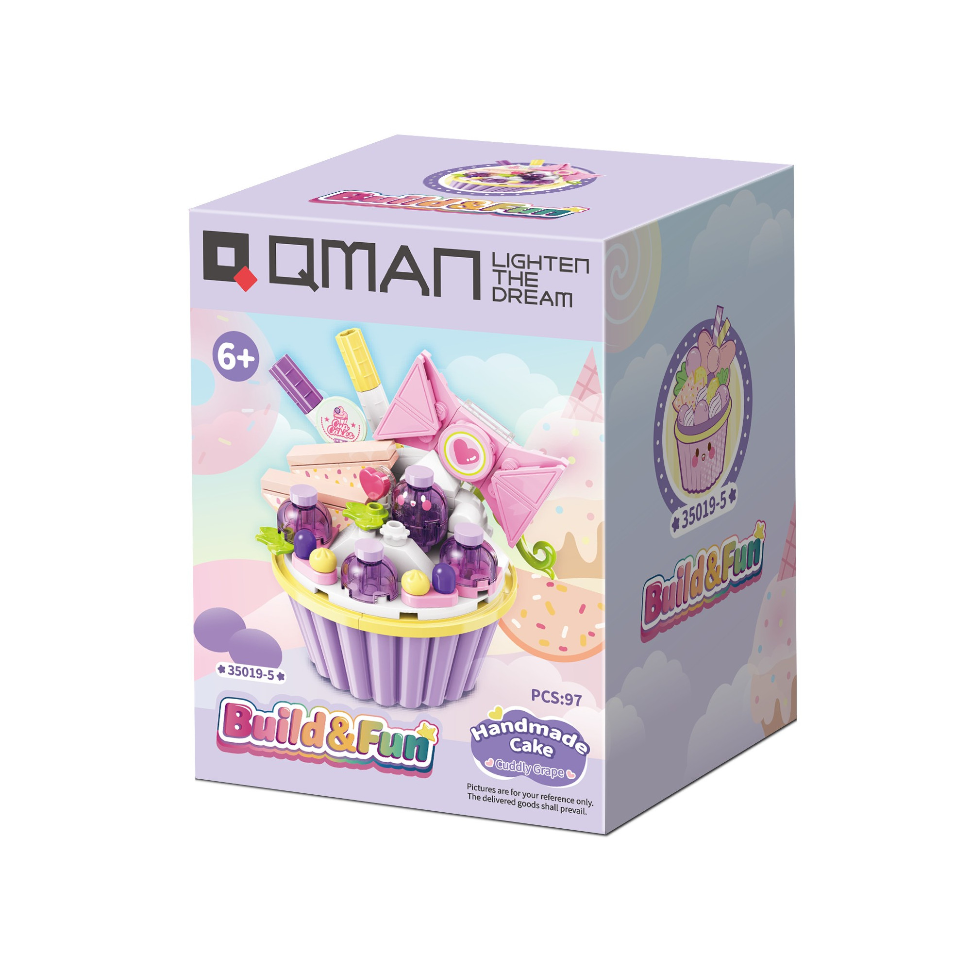 Конструктор QMAN Десерт 113 дет. - фото 3