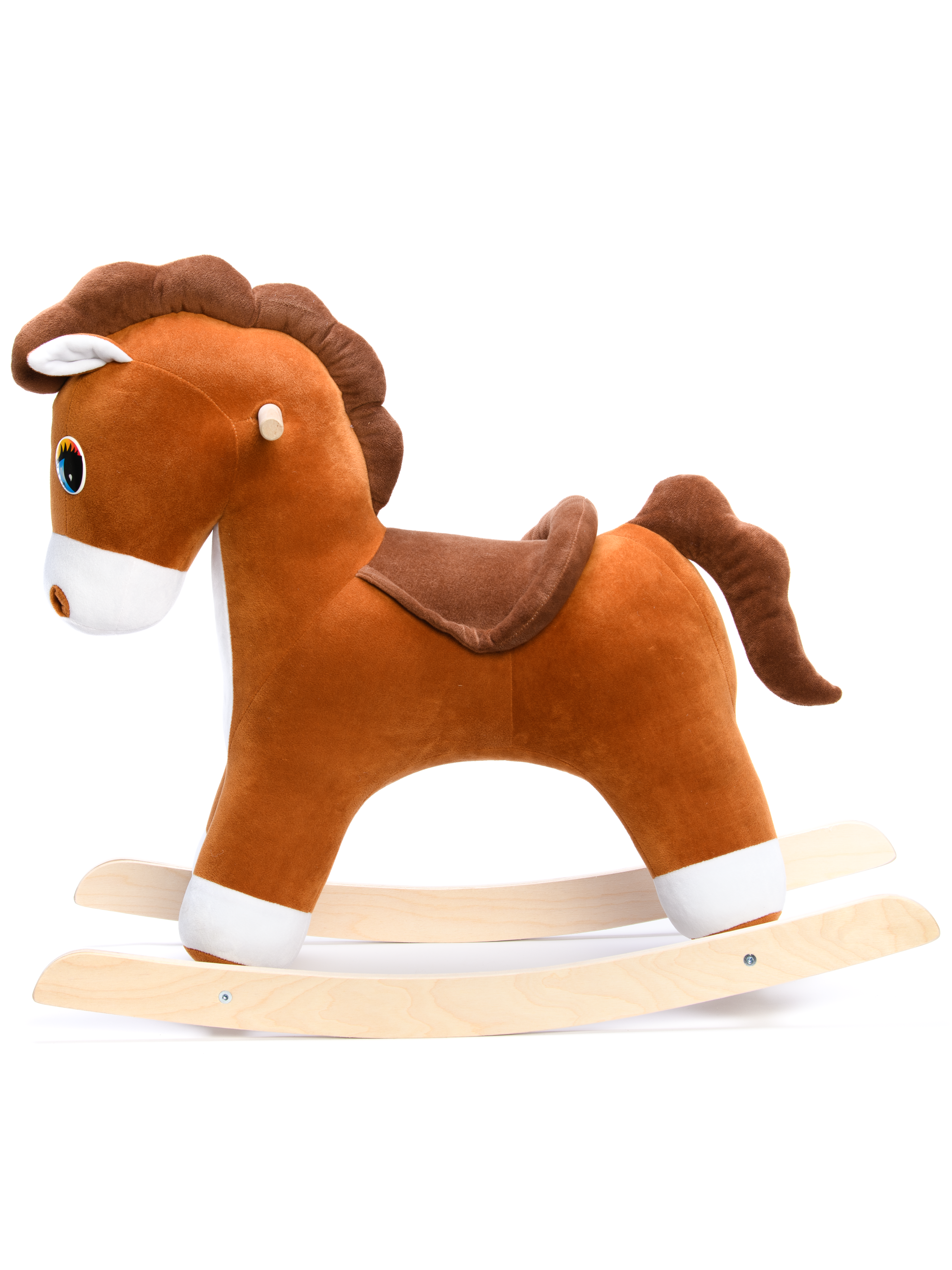 Качалка Нижегородская игрушка Лошадь коричневый - фото 3