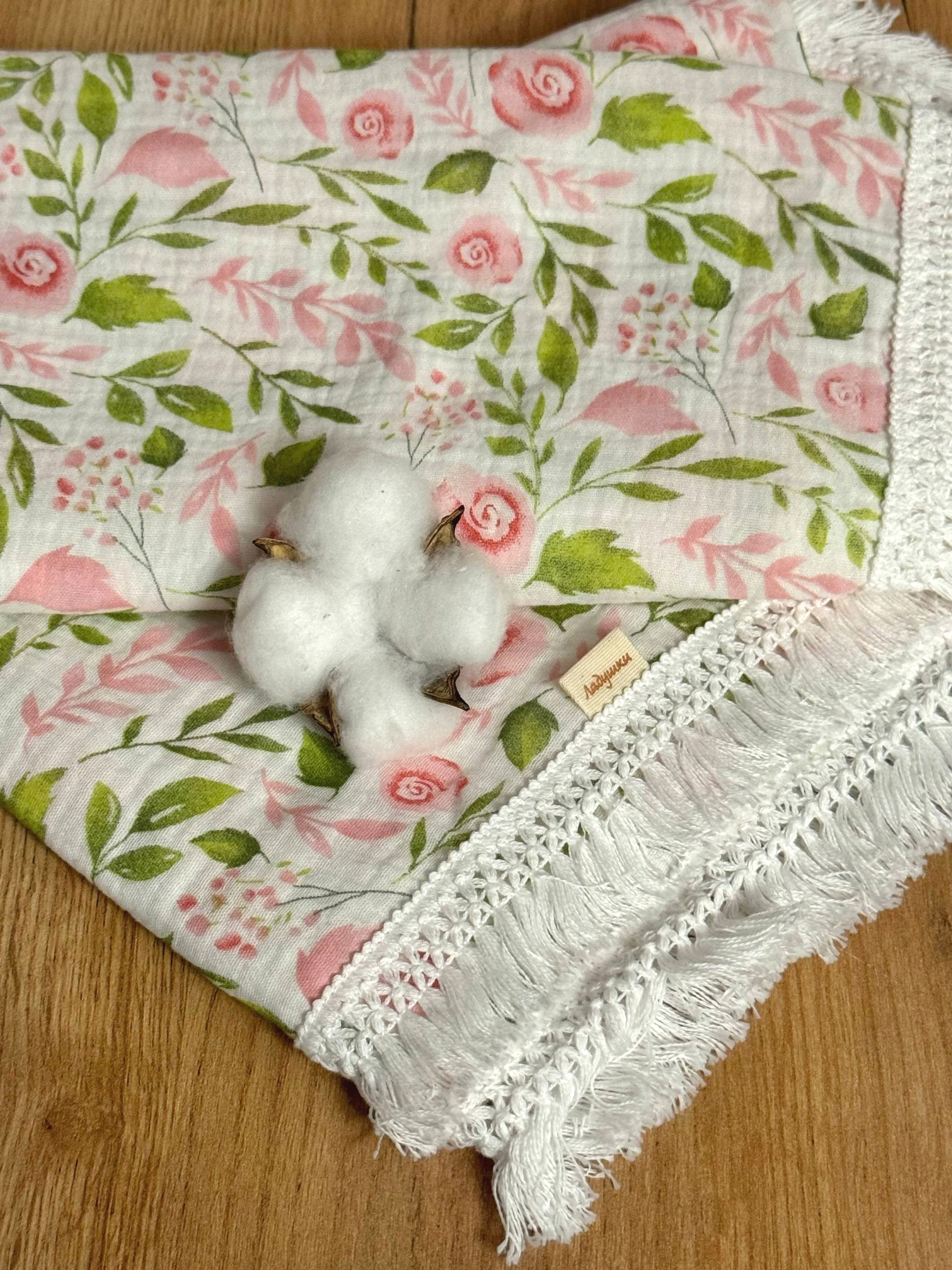 Плед Ладушки муслиновый 100 x 130 см муслин - фото 6