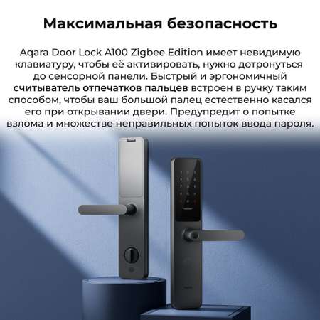 Умный дверной замок Aqara A100 ZNMS02ES