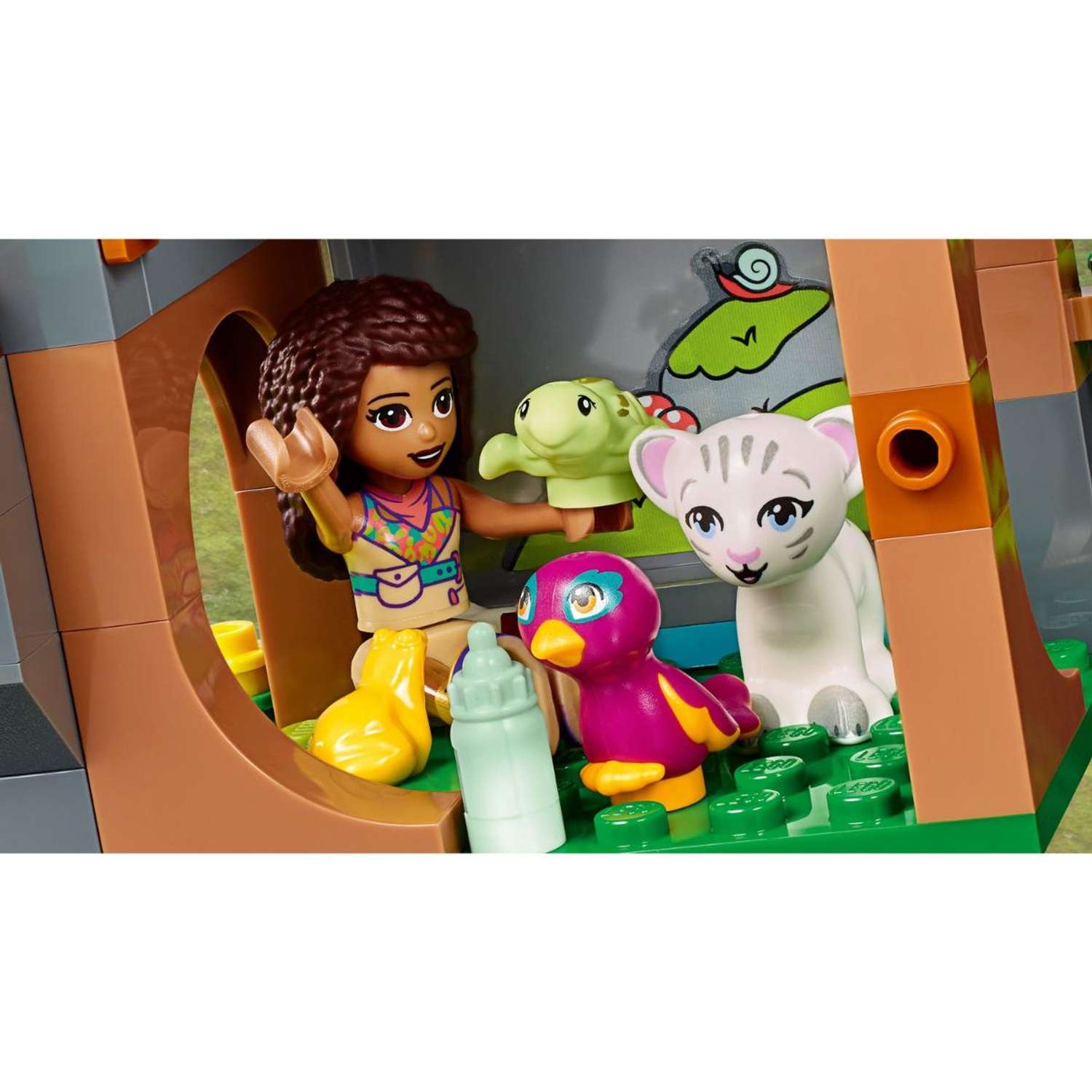 Конструктор LEGO Friends Спасение тигра блочный - фото 12