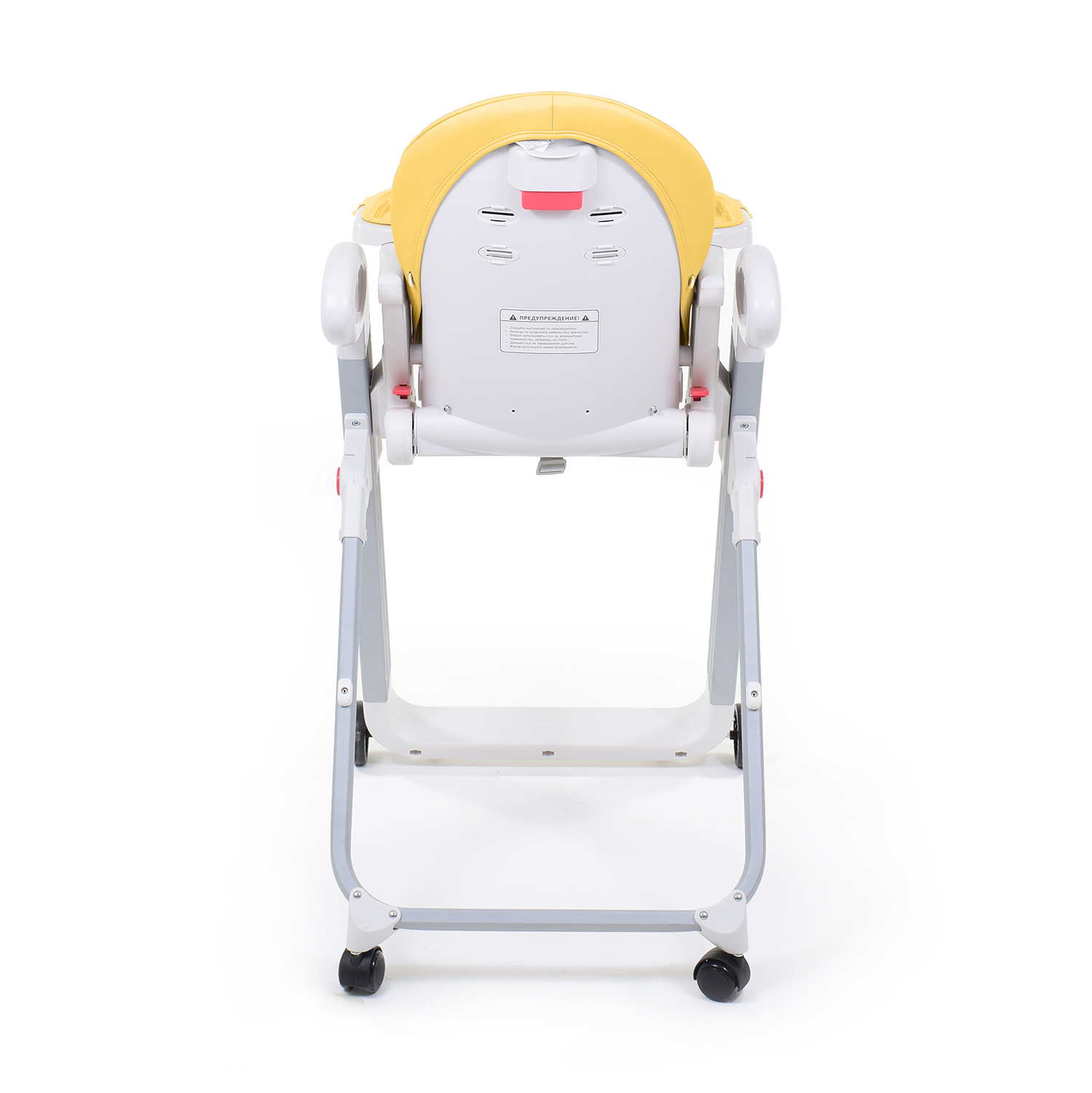 Стульчик для кормления Nuovita Futuro Bianco Giallo классический - фото 15