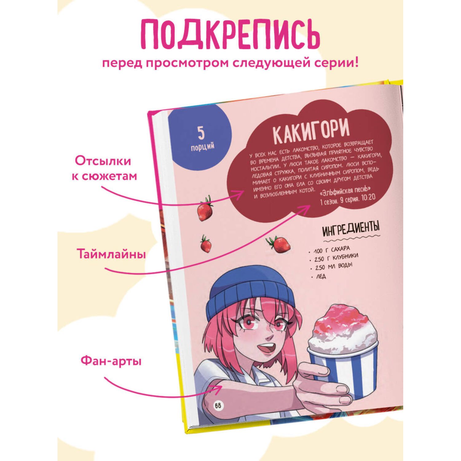 Книга Эксмо Аниме повар Рецепты для фаната - фото 4