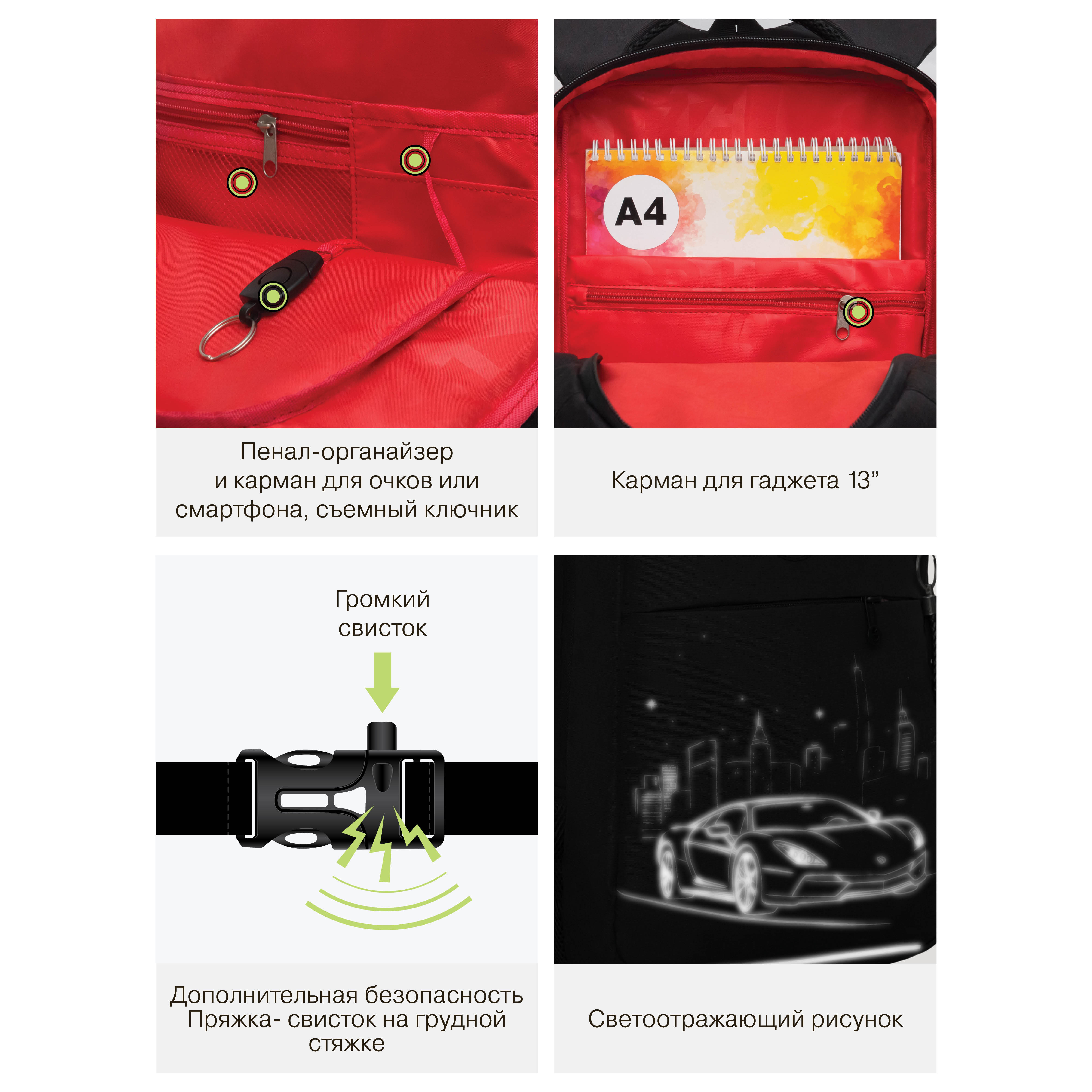 Рюкзак Grizzly Авто - фото 12