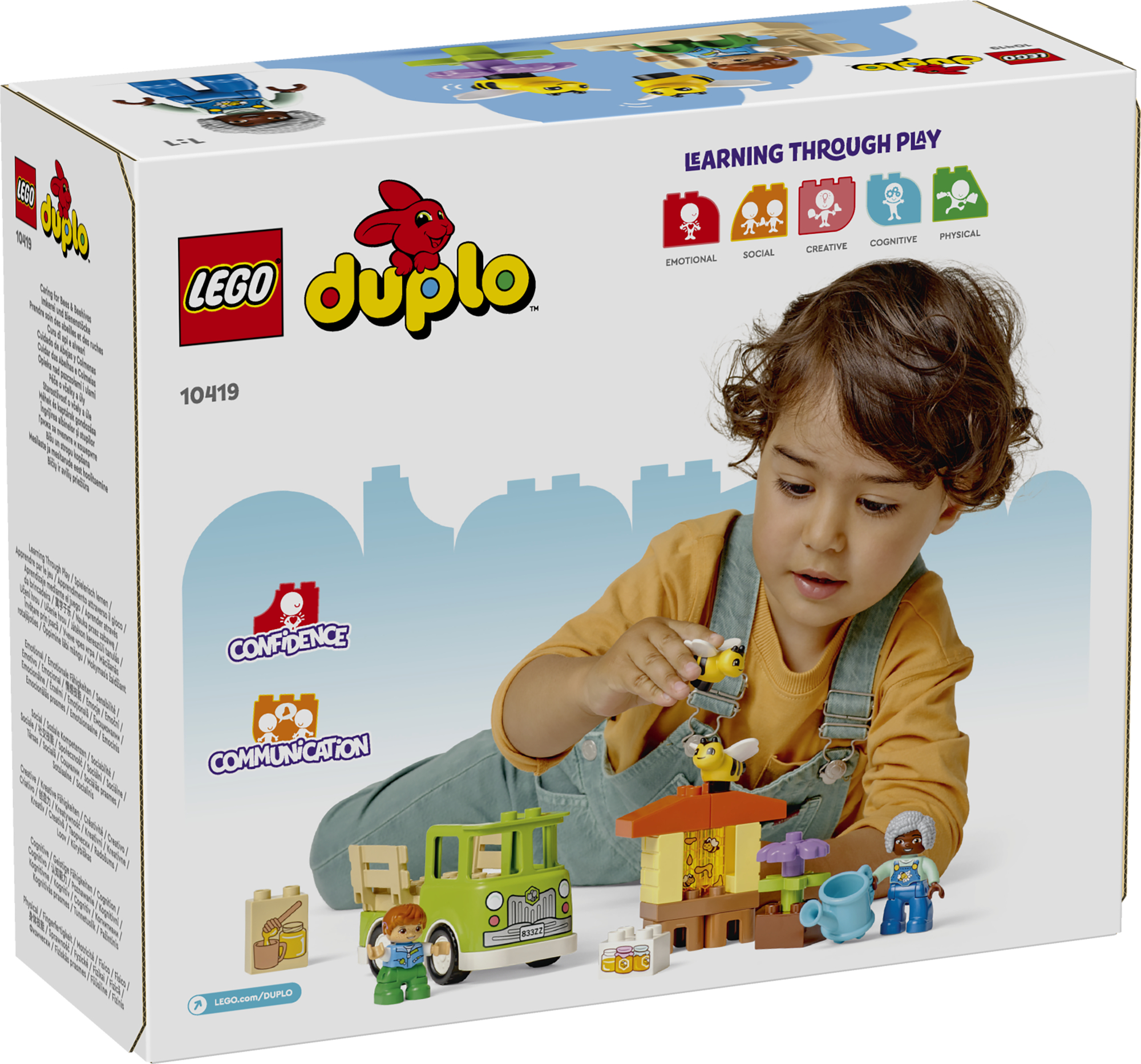 Конструктор LEGO DUPLO Уход за пчелами и ульями блочный - фото 4