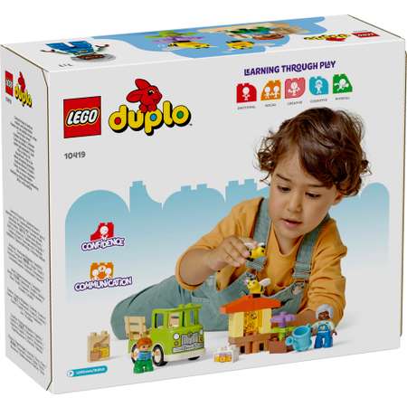 Конструктор LEGO DUPLO Уход за пчелами и ульями блочный
