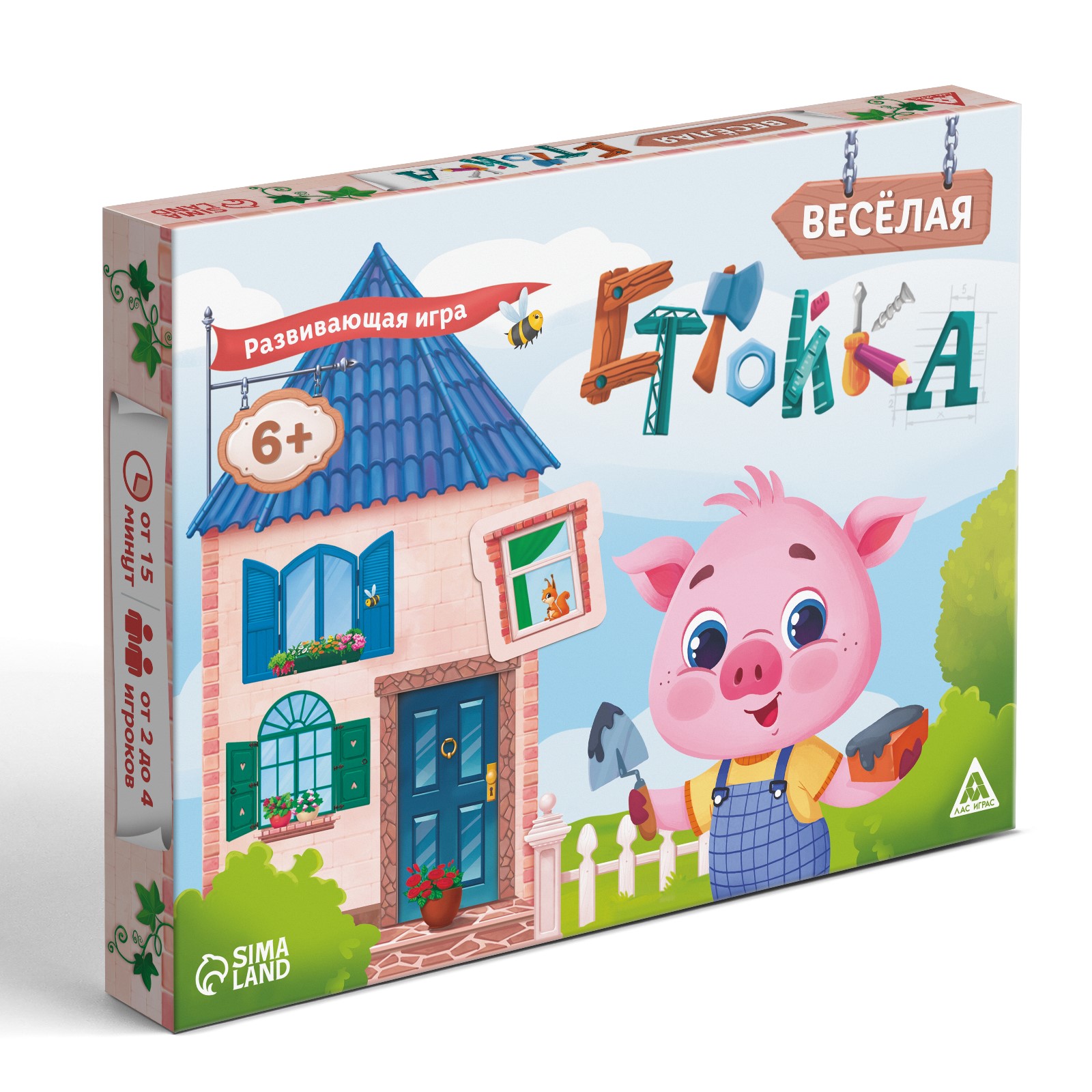 Настольная игра Лас Играс Весёлая стройка - фото 6