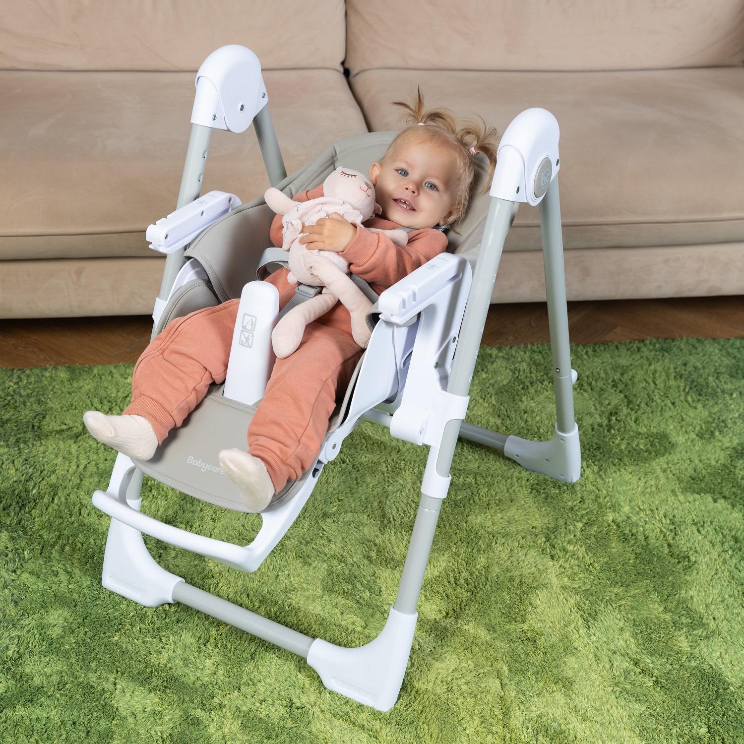 Стульчик для кормления BabyCare Peanut классический - фото 11