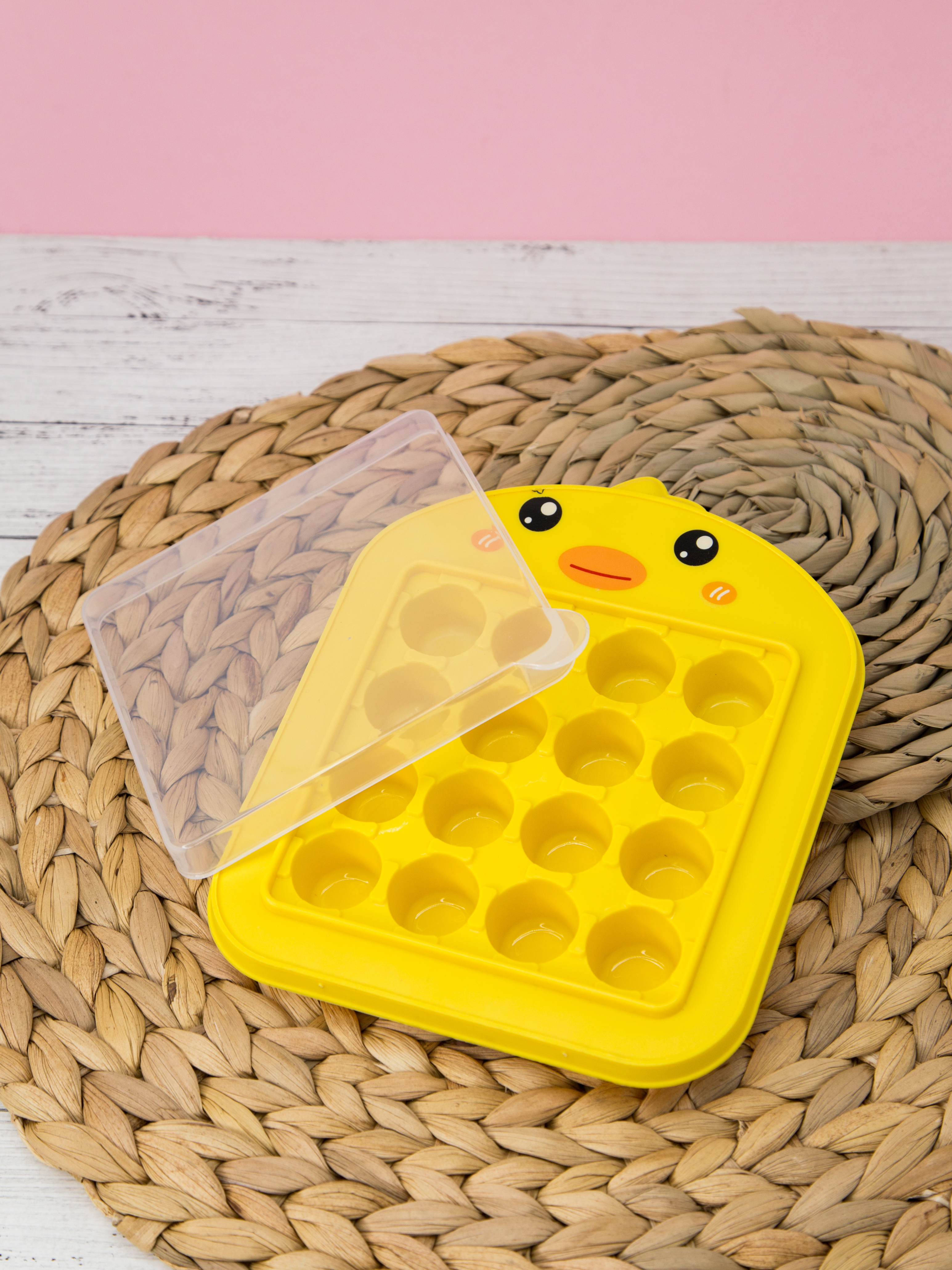 Лоток для льда iLikeGift Duck yellow - фото 1