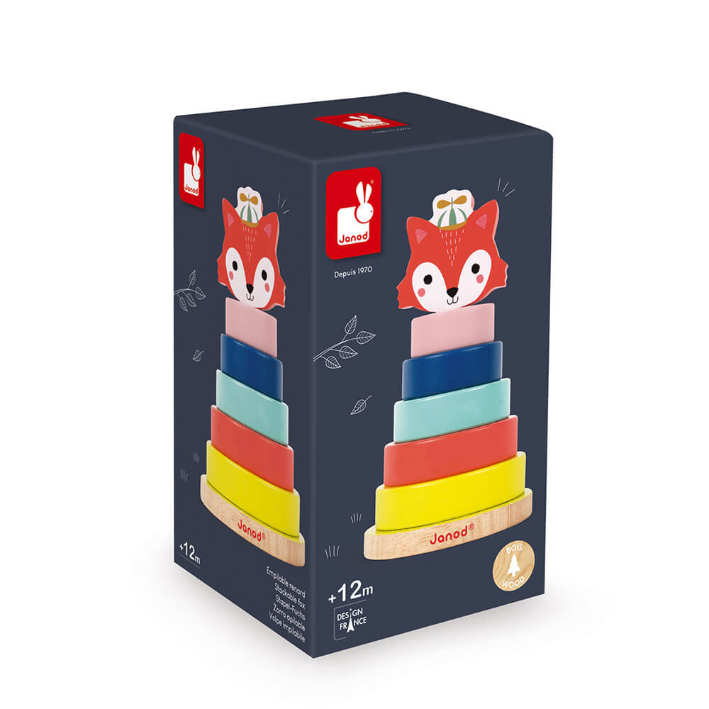 Игрушка Janod пирамидка - фото 6