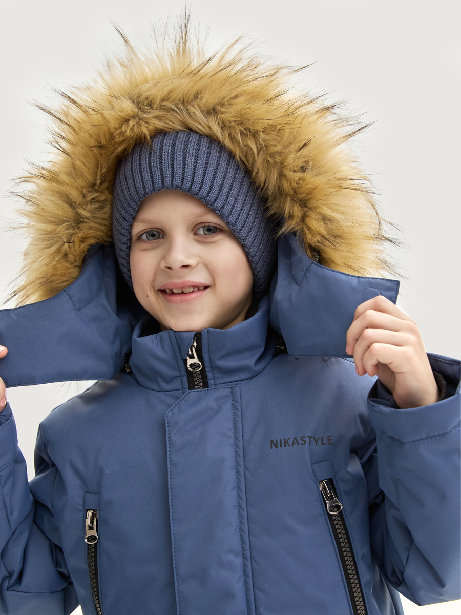 Куртка NIKASTYLE 4з7125 деним - фото 7