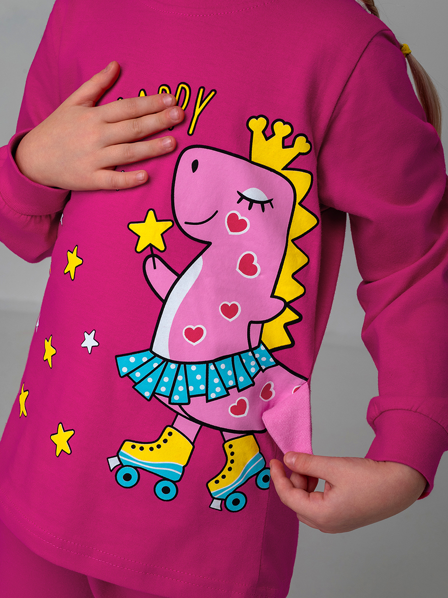 Пижама BONITO KIDS BK0976PJDфуксия - фото 7