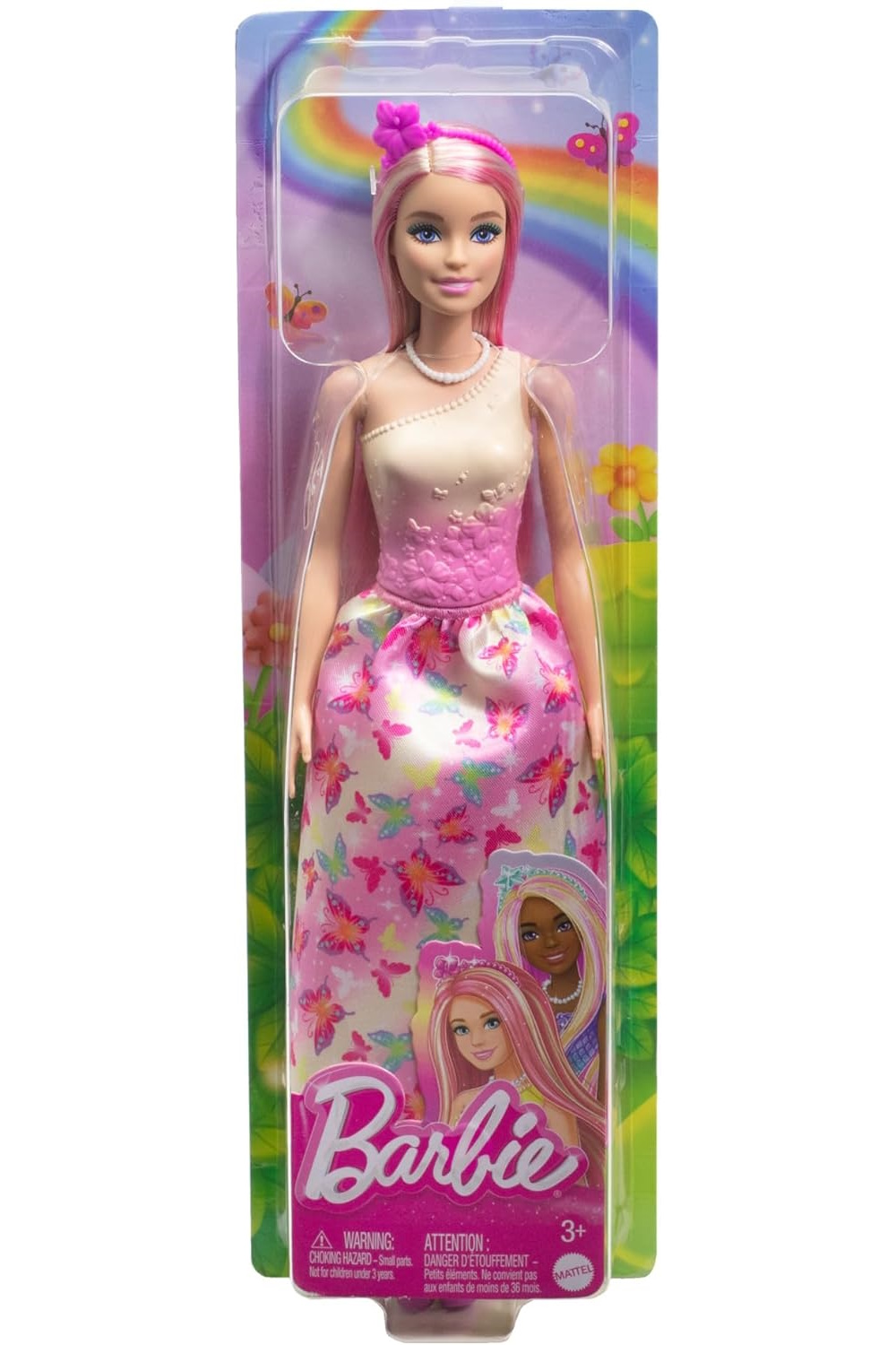 Кукла модельная Arnetta Mattel Dreamtopia принцесса в розовом платье HRR08 - фото 5