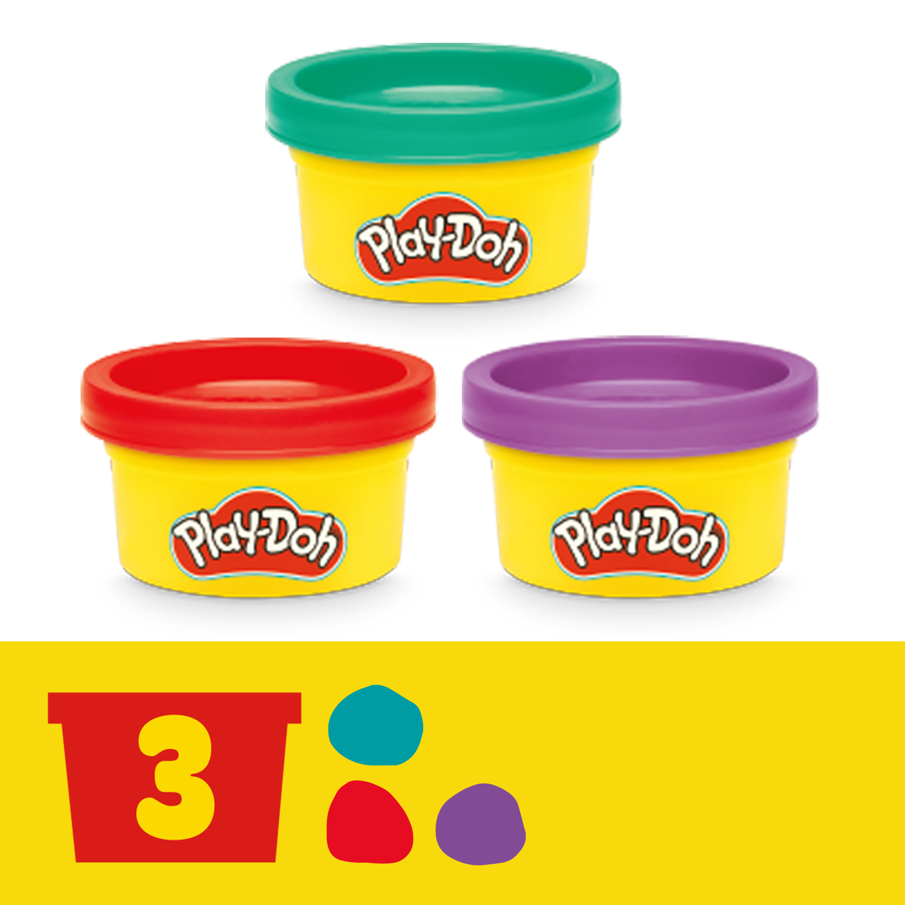 Масса для лепки Hasbro набор Play-Doh Мир насекомых 3 цв. - фото 6