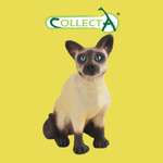 Фигурка Collecta Сиамский кот сидячий, S