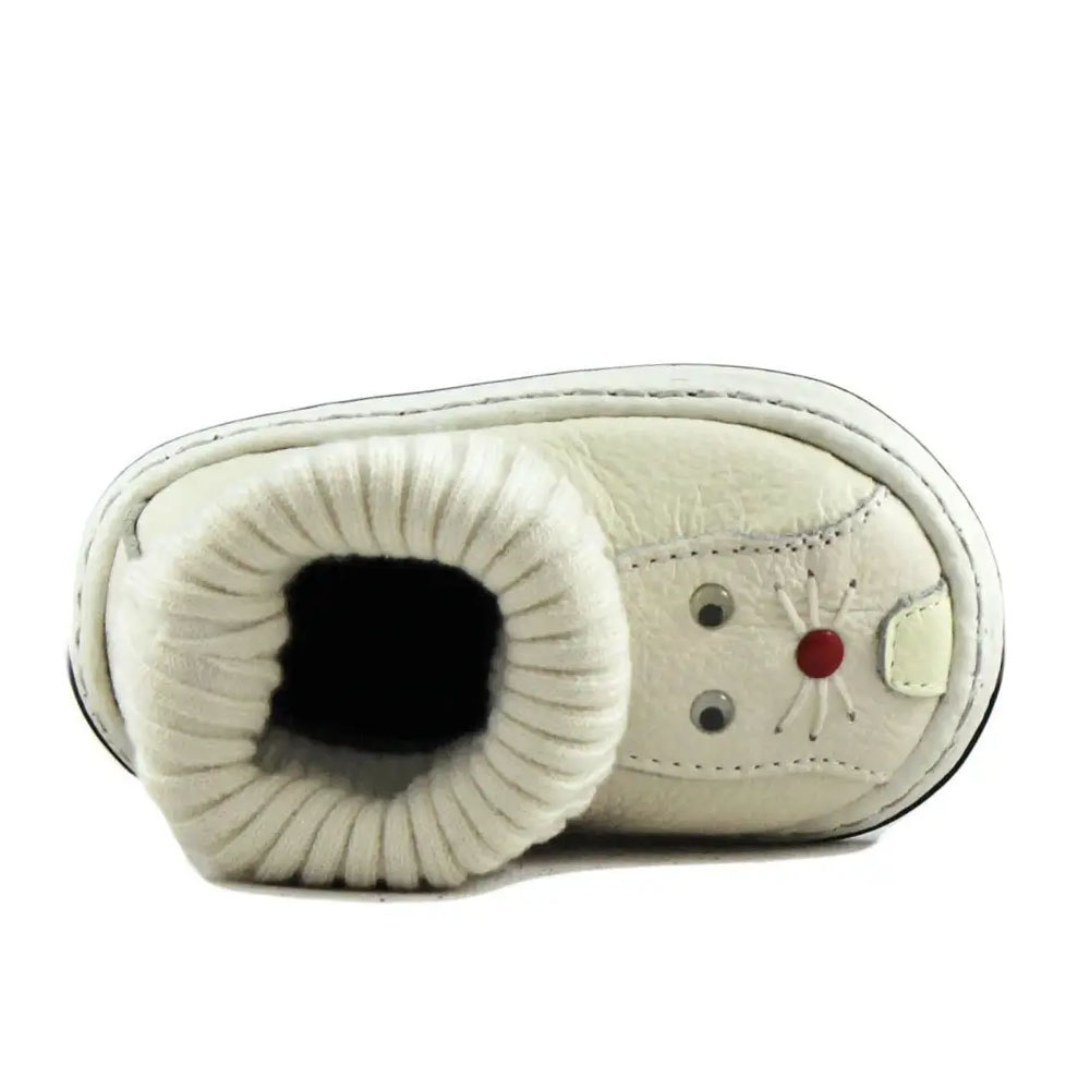 Пинетки BEST.A П-01 BEST.A пинетки белые кожа - фото 4