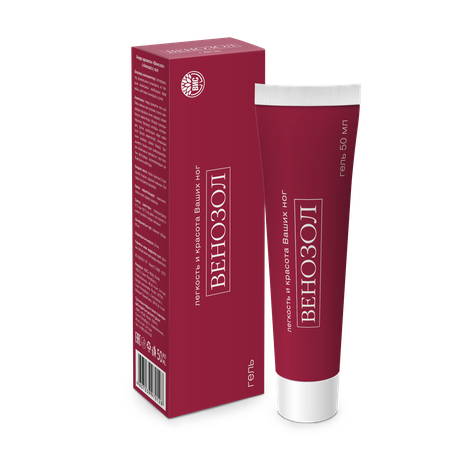 Гель Венозол венотоник для ног, охлаждающий 50 мл 1 шт.