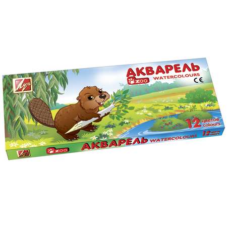 Краски акварель Луч 12 цв.