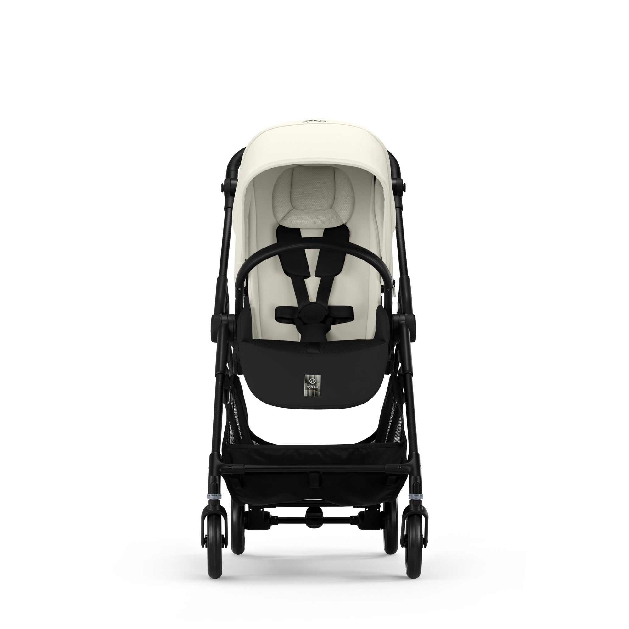 Коляска прогулочная Cybex Melio Carbon белый - фото 3