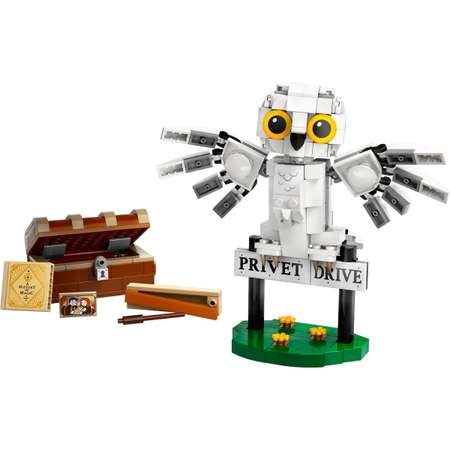 Конструктор LEGO Harry Potter Букля в гостях на Тисовой блочный