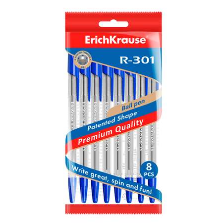 Ручка шариковая ErichKrause 8 шт.