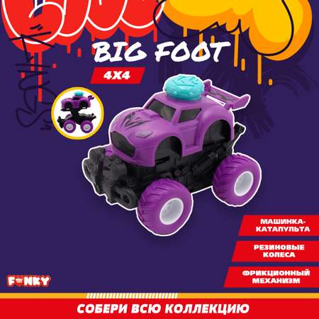 Монстр-трак Funky Toys катапульта
