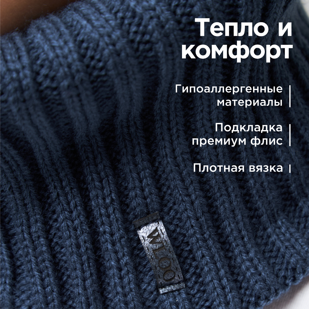 Шапка и снуд Wloo 189822616 - фото 5