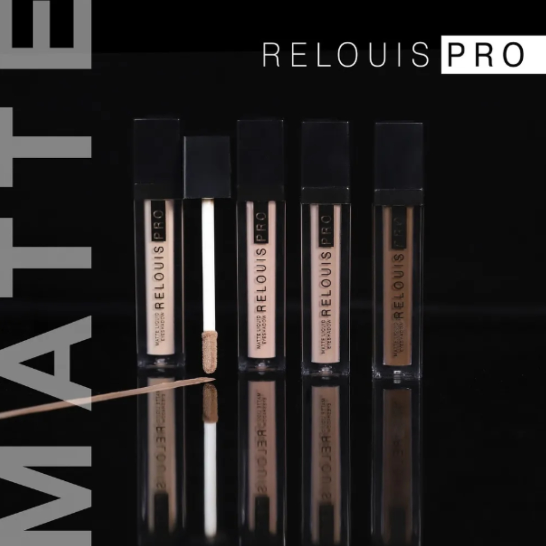 Тени для век RELOUIS pro matte liquid eyeshadow жидкие матовые тон 12 4.5г - фото 3