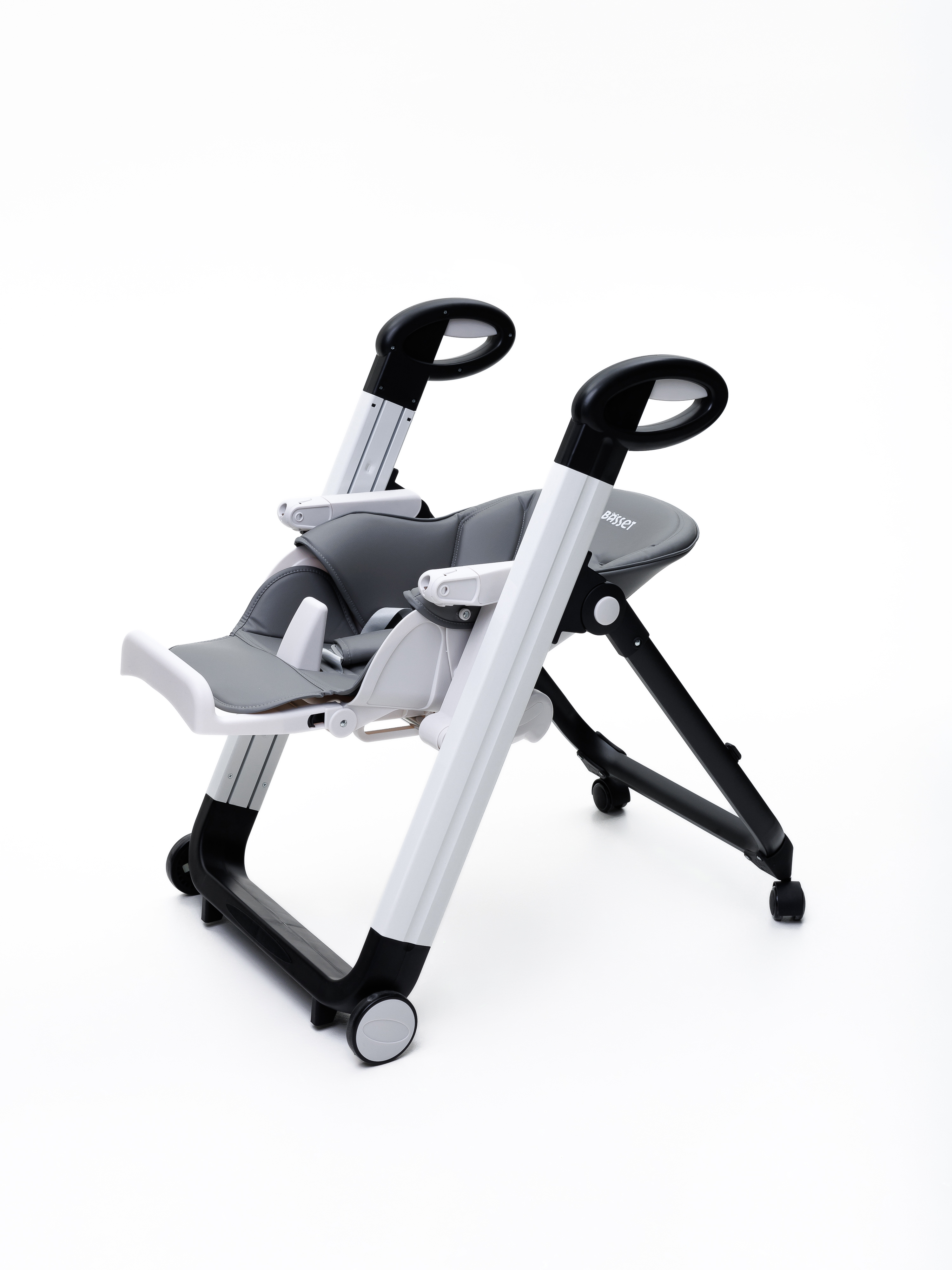 Стульчик для кормления BASSET B2 серый - фото 30