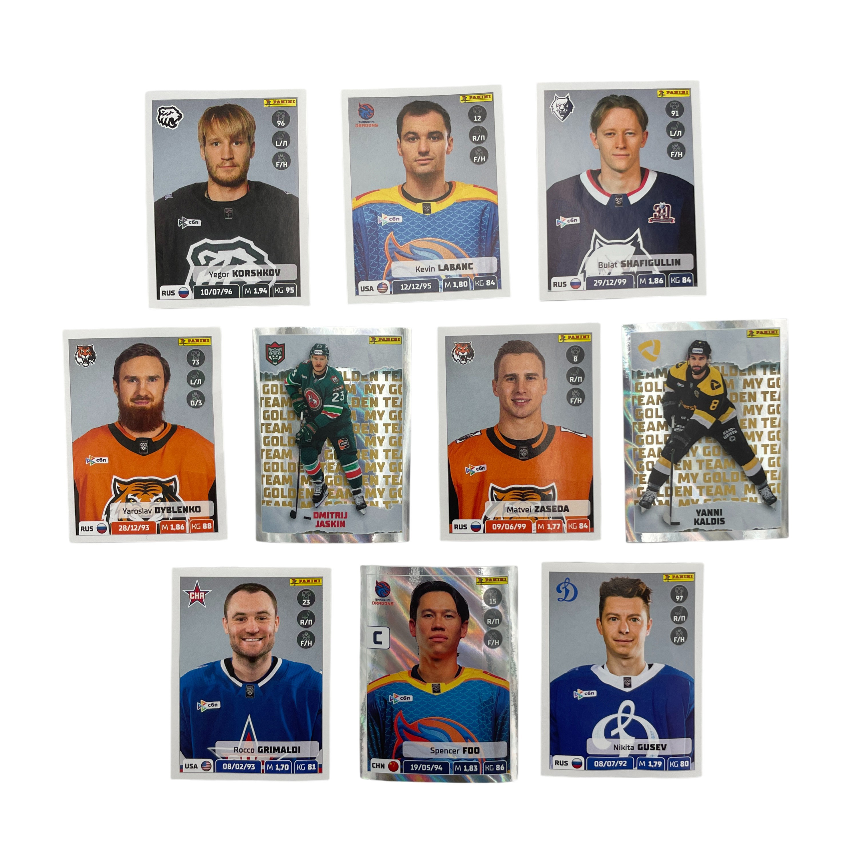 Наклейки Panini КХЛ сезон 2025-2026 25 шт. - фото 5