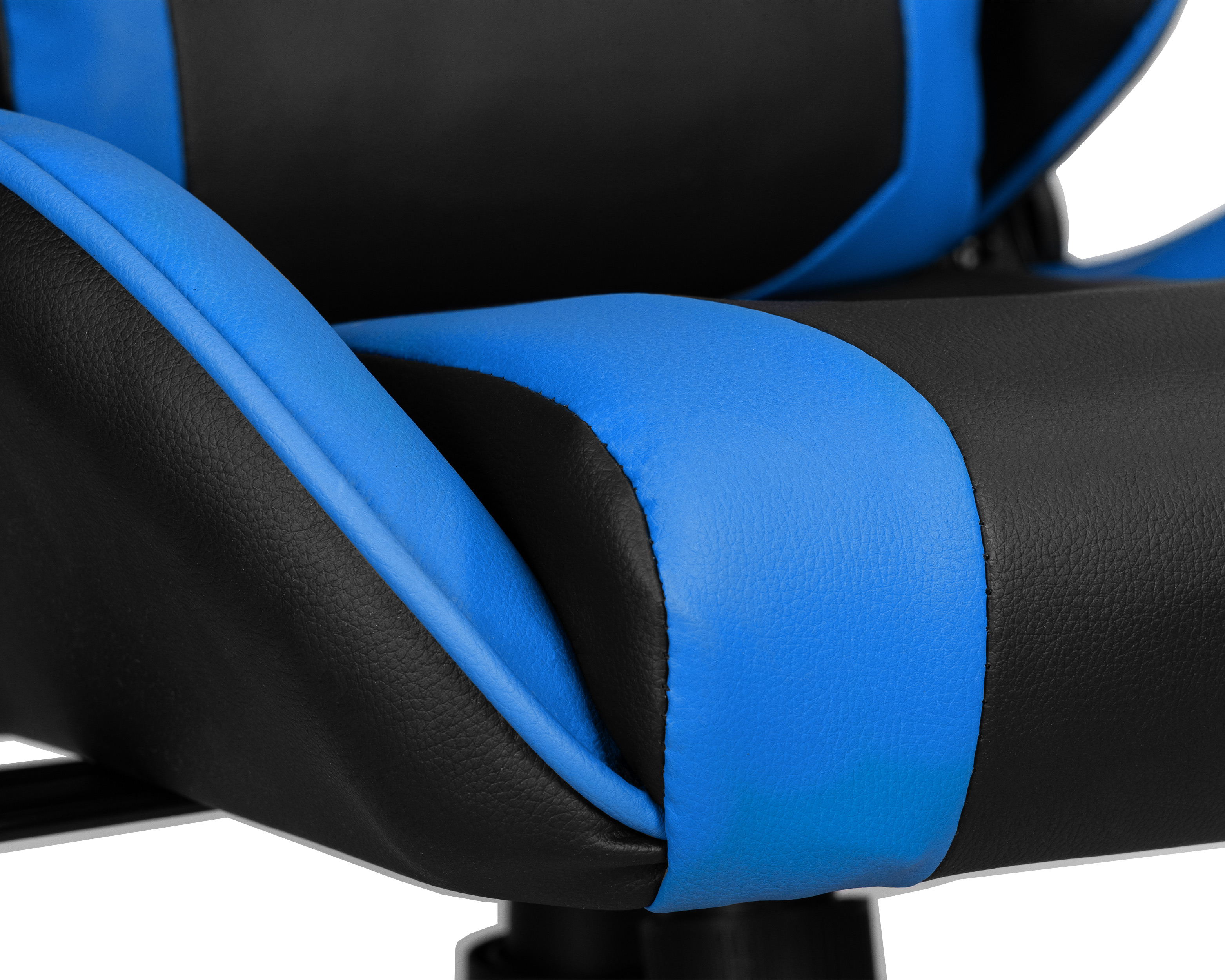 Компьютерное кресло DOBRIN черно-синий - фото 7
